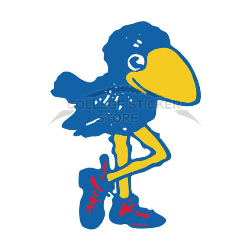 Design Kansas Jayhawks Iron-on Transfers (Wall Stickers)NO.4708